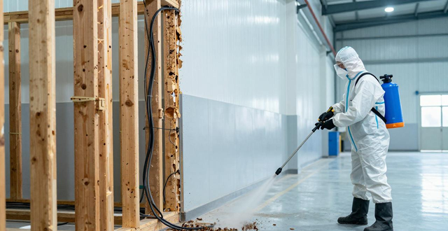 加工厂灭白蚁_灭厂加工白蚁怎么处理_厂房灭白蚁